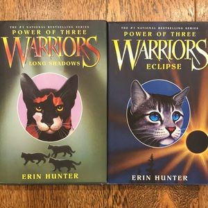 Warriors Power of Three - Eclipse (book 4) AND Long Shadows (book 5)